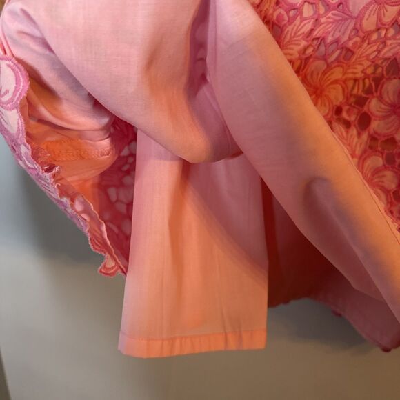 Lilly Pulitzer Skirt Womens 0 Pink Floral A-Line Lined Summer Vacation Feminine - Picture 4 of 9